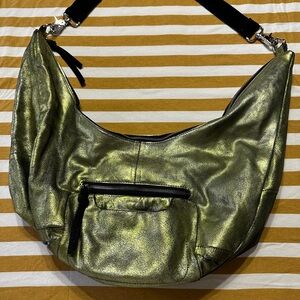 Metallic green Women's Bag